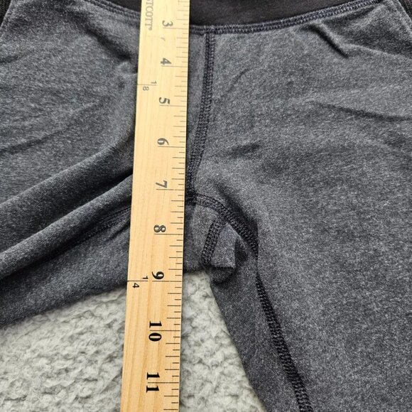 Lululemon Womens 4 Activewear Leggings Gray Black Athletic Pants - Picture 6 of 10
